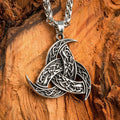 Triple Horn Of Odin Necklace
