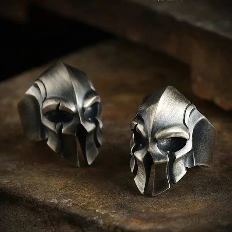 Nordic Power Warrior Helmet Ring