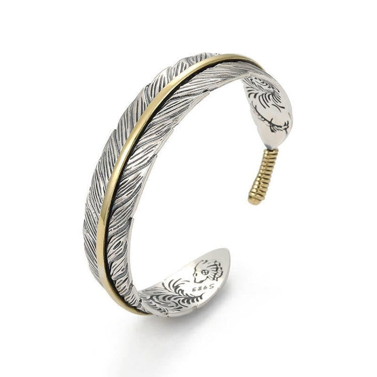 Huginn & Muninn Feather Bracelet