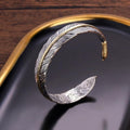 Huginn & Muninn Feather Bracelet