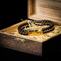 Vintage Braided Leather Odin Bracelet