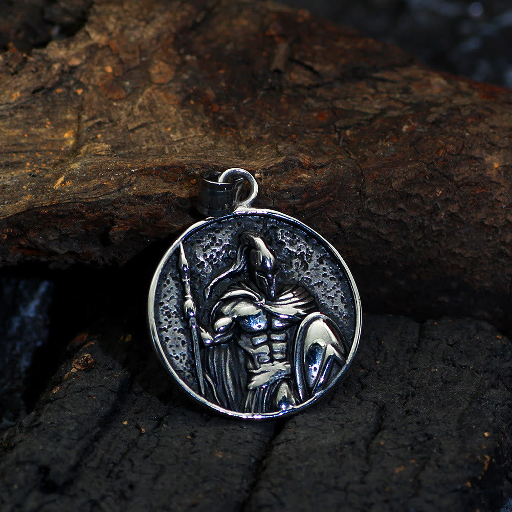 Spartacus Warrior Shield Pendant Necklace