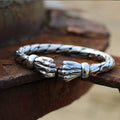Power In The Hand Double Fist Vintage Bracelet