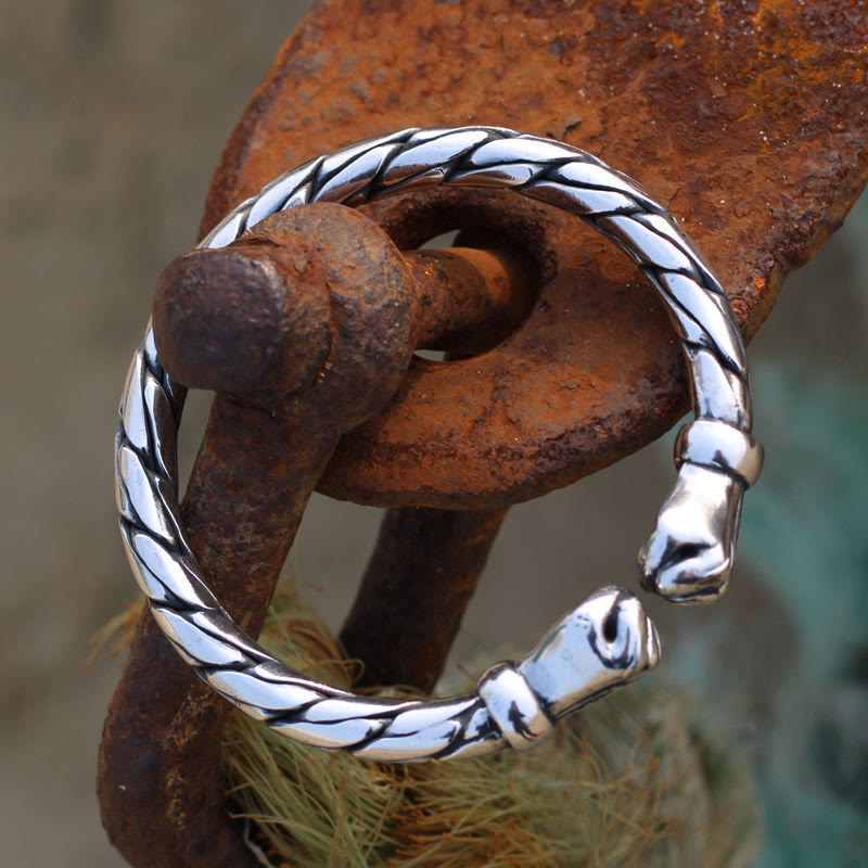 Power In The Hand Double Fist Vintage Bracelet