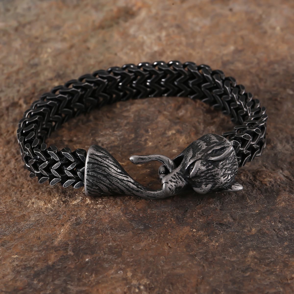 Norse Viking Amulet Odin's Wolf Bracelet