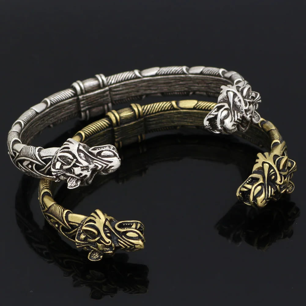 Fenrir The Wolf Handcrafted Bracelet