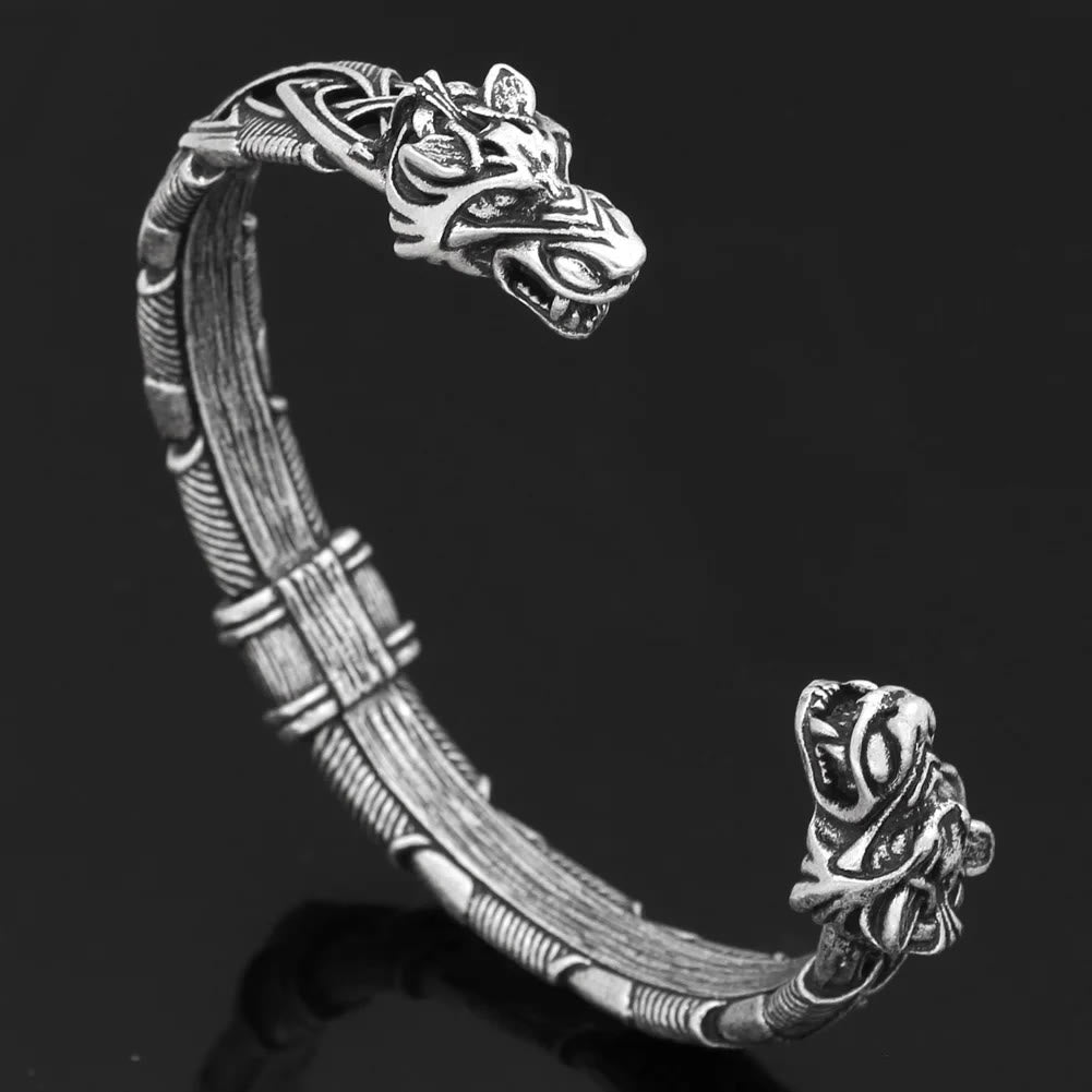 Fenrir The Wolf Handcrafted Bracelet