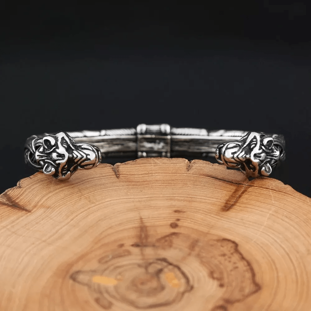 Fenrir The Wolf Handcrafted Bracelet
