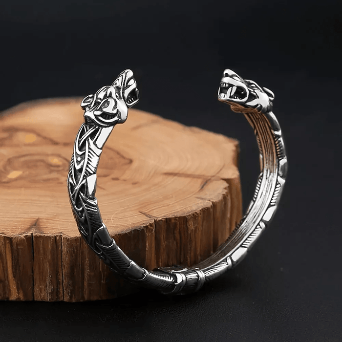 Fenrir The Wolf Handcrafted Bracelet