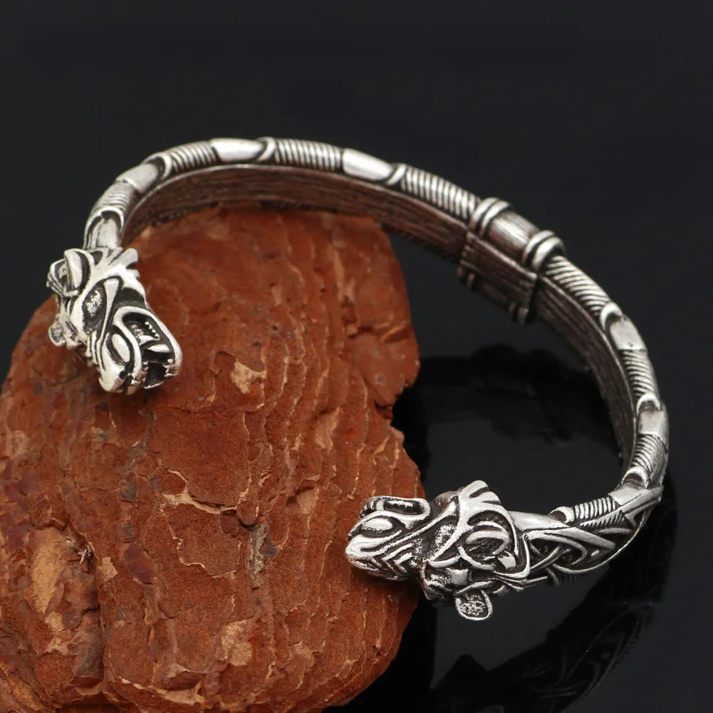 Fenrir The Wolf Handcrafted Bracelet