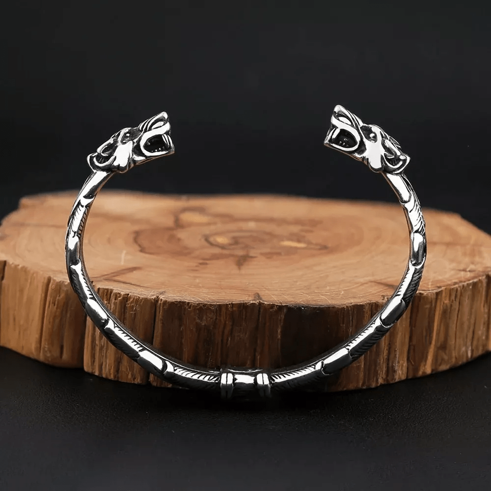 Fenrir The Wolf Handcrafted Bracelet