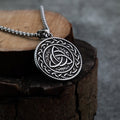 Viking Rune With Celtic Triquetra Trinity Necklace