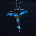 Pterosaur Golden Sword Luminous Necklace