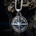 The North Star Stainless Steel Pendant Necklace
