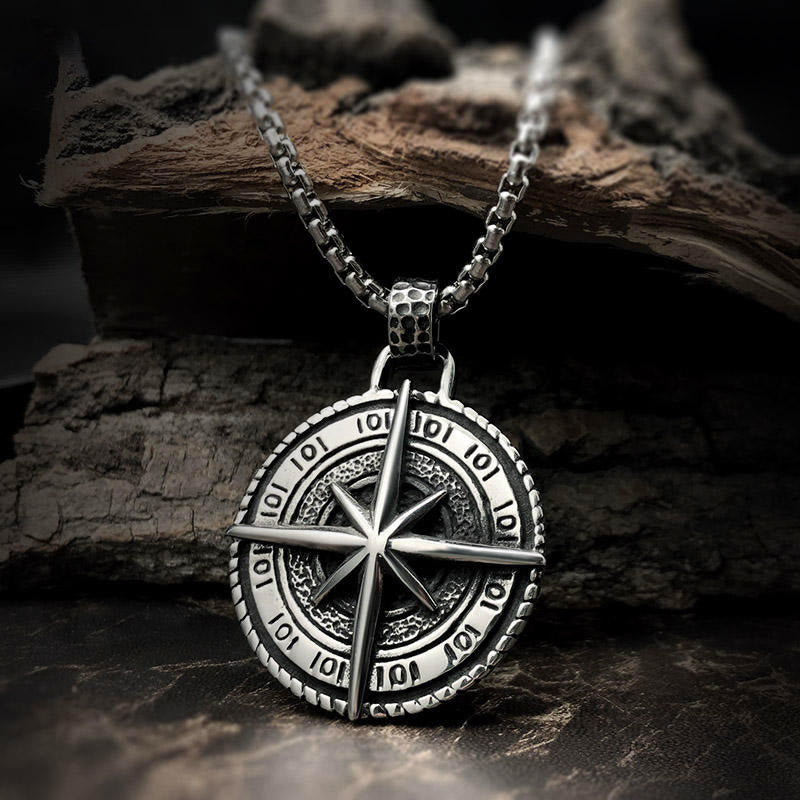 The North Star Stainless Steel Pendant Necklace