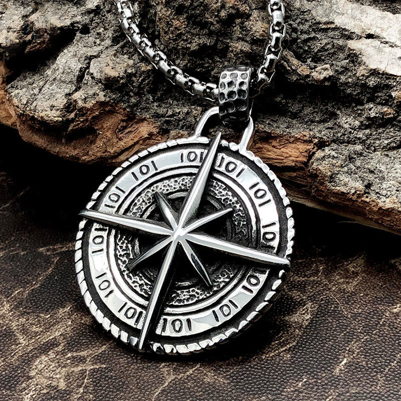 The North Star Stainless Steel Pendant Necklace