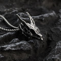 Dragon Spirit Skull Bone Necklace