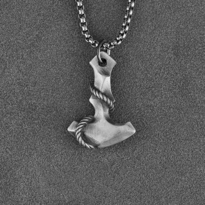 Handcrafted 999 Silver Anchor Necklace