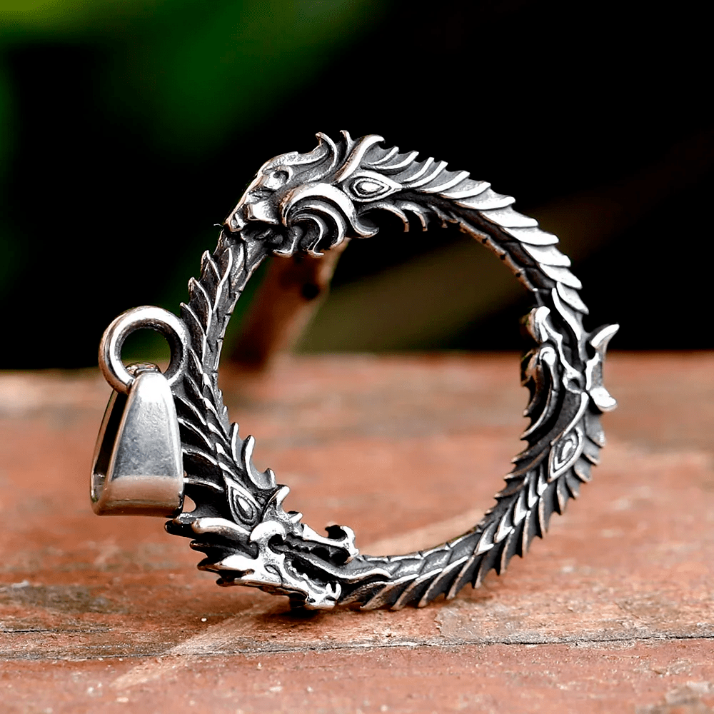 Domineering Three-headed Dragon Necklace