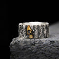 Immortality Skull Engraved Ring