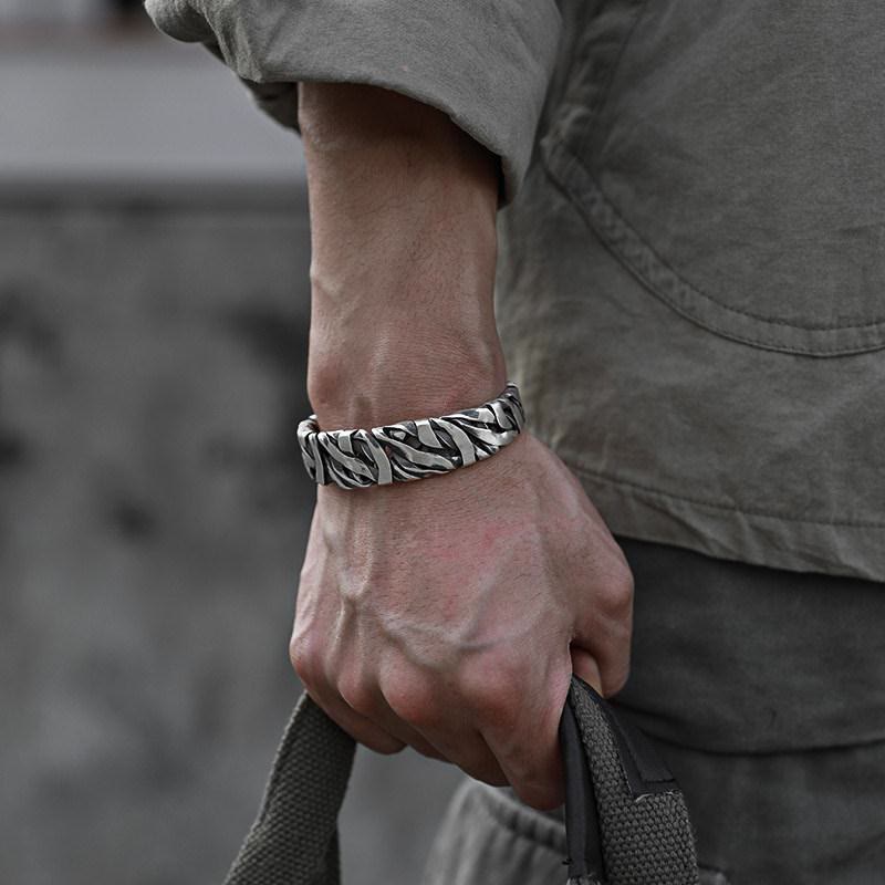Vintage Faux Braided Bracelet