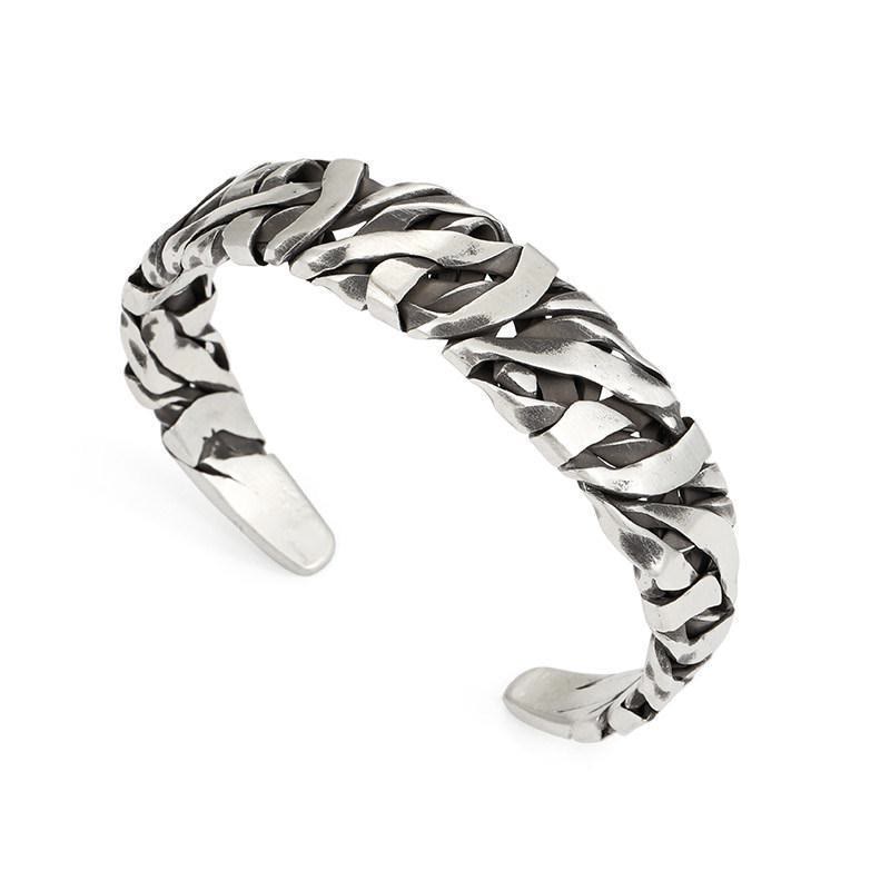 Vintage Faux Braided Bracelet