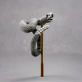 Vintage Rattlesnake Adjustable Ring