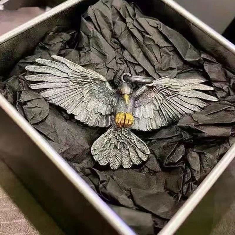 Vintage Animal Eagle Necklace