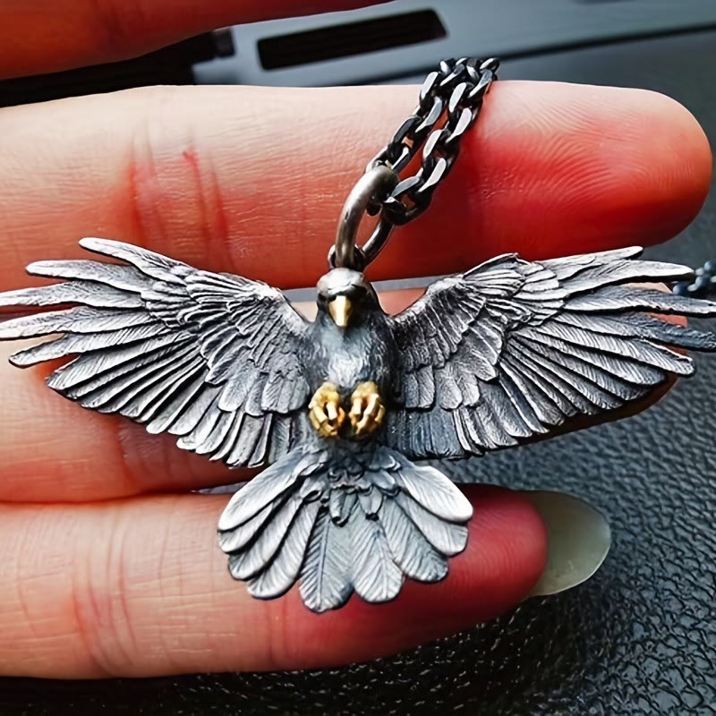 Vintage Animal Eagle Necklace