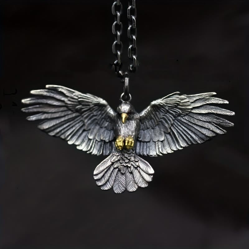 Vintage Animal Eagle Necklace