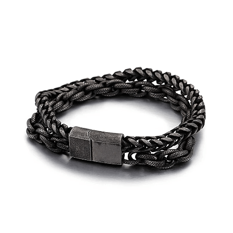 Heavy Chain Link Stainless Steel Bracelet