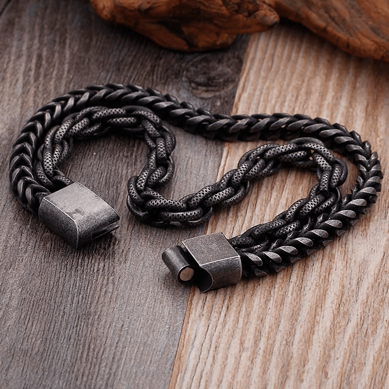 Heavy Chain Link Stainless Steel Bracelet