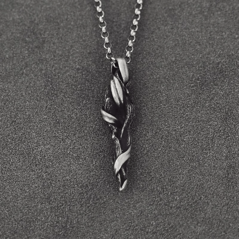 Vintage Driftwood Necklace