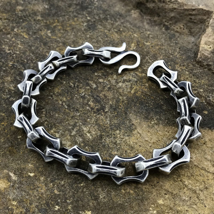 Unique Interlocking Link Chain Bracelet