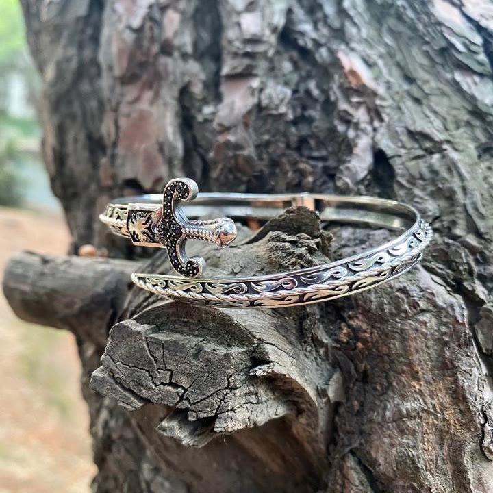 Retro Sword Stainless Steel Bracelet