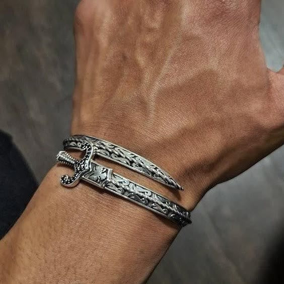 Retro Sword Stainless Steel Bracelet