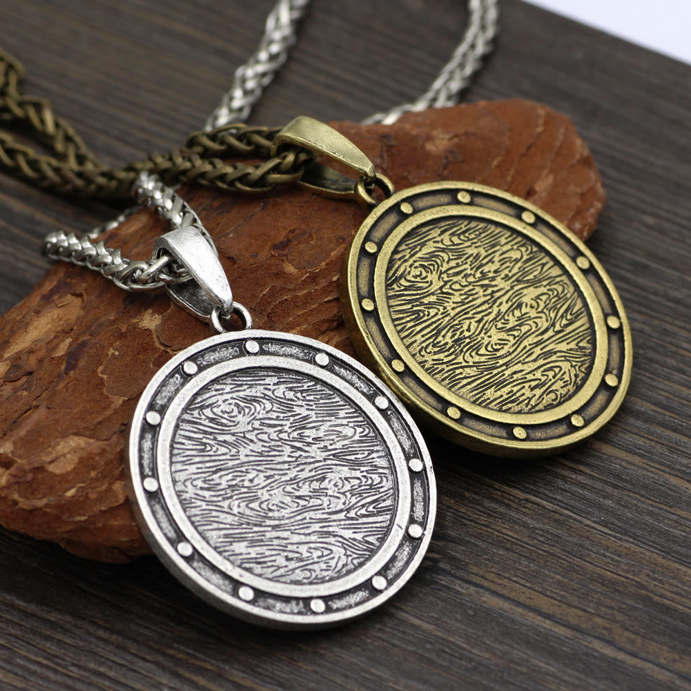 Vegvisir Rune Round Necklace