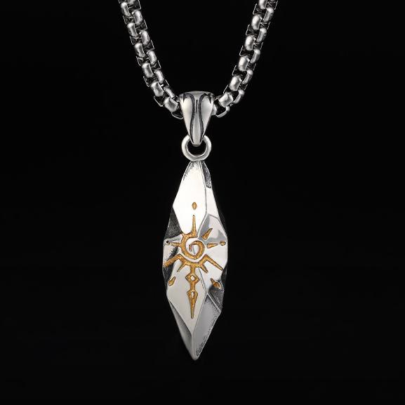 Handcrafted 925 Silver Wishing Stone Necklace