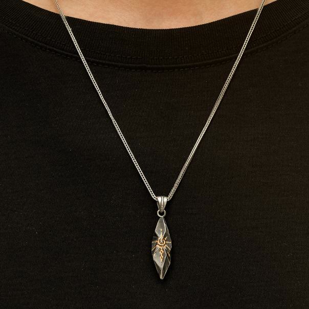 Handcrafted 925 Silver Wishing Stone Necklace