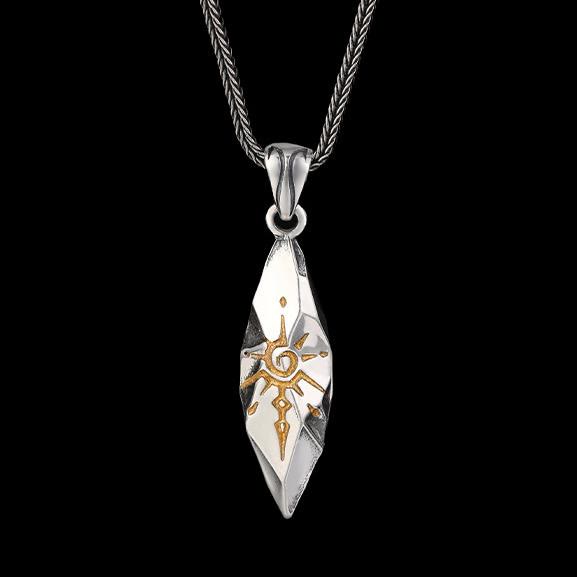 Handcrafted 925 Silver Wishing Stone Necklace