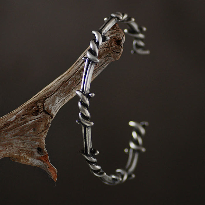 Viking Braided Thorns Bracelet