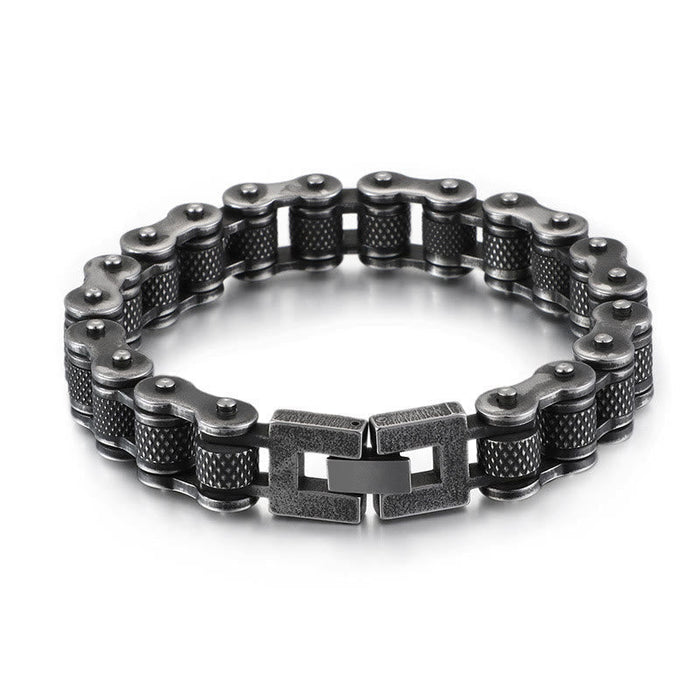 Motorcycle Chain Solid Bracelet