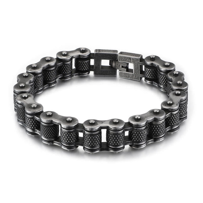 Motorcycle Chain Solid Bracelet
