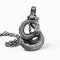 Nordic Jormungandr Pendant Necklace