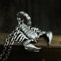Tail Up Scorpion Necklace