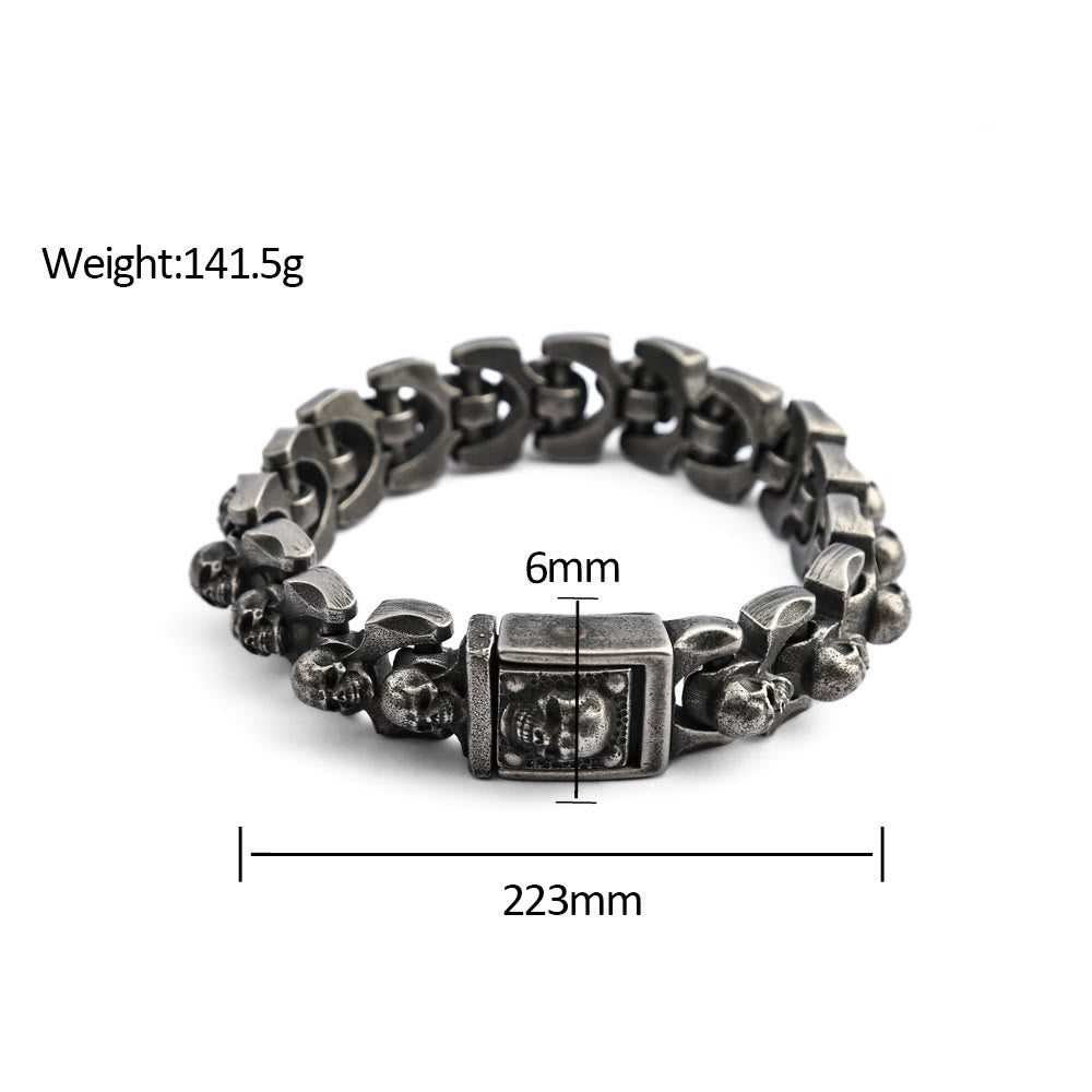 Skull Heavy Domineering Bracelet