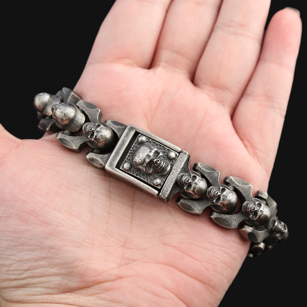 Skull Heavy Domineering Bracelet