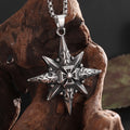 Star Compass Cross Necklace