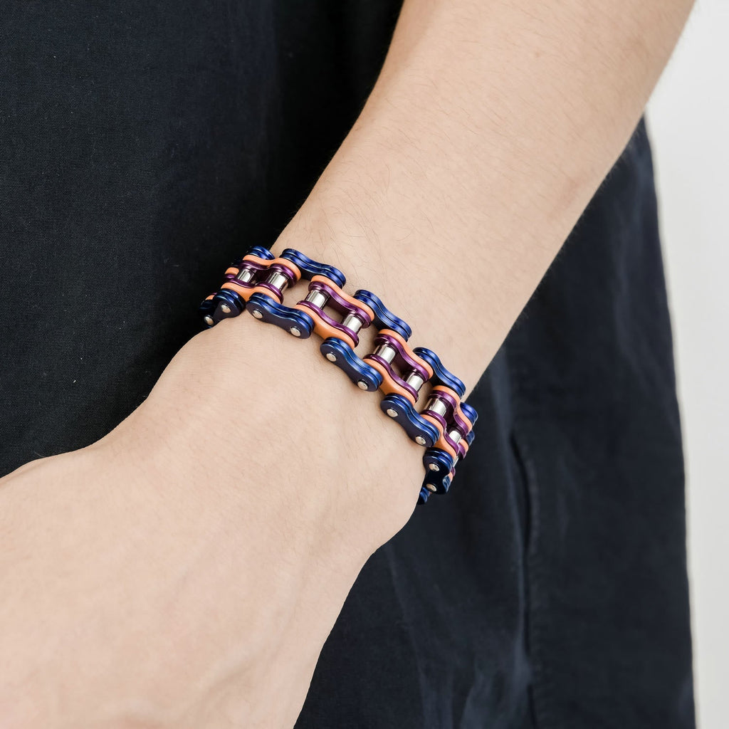 Stylish Motorcycle Chain Bracelet
