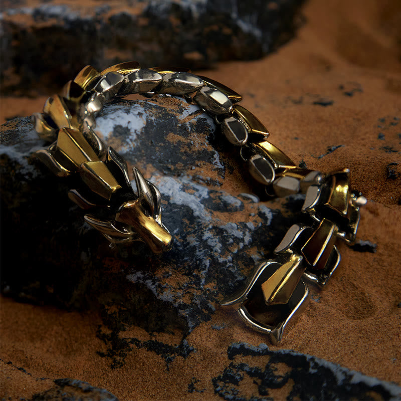 The Midgard Serpent - Stainless Steel Bracelet
